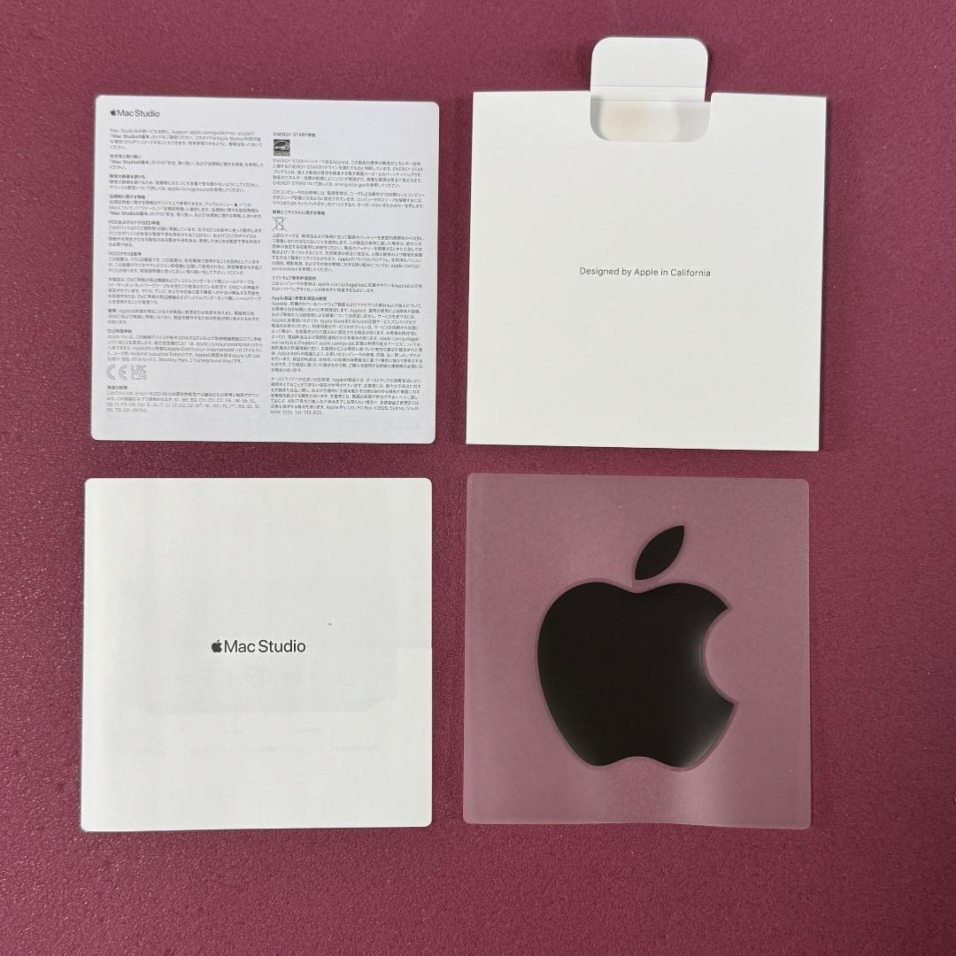Mac Studio M1 Max 64GB 1TB 箱あり 美品 Apple
