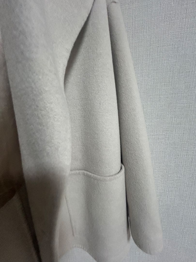 Ballsey プレミアムウールリバー　オープンカラーショートコート　34