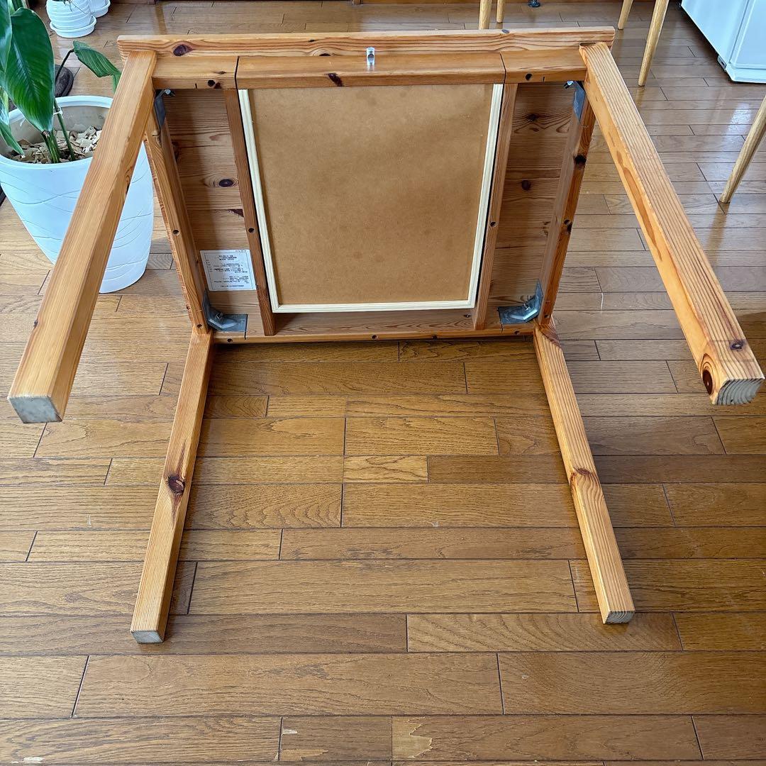 レア 廃番】MUJI 無印良品 パイン材 デスク 北欧 ヴィンテージ 75cm