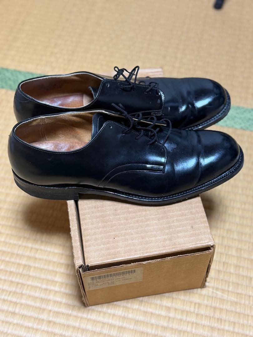 【箱付】89年製 US NAVY サービスシューズ 10 1/2NARROW