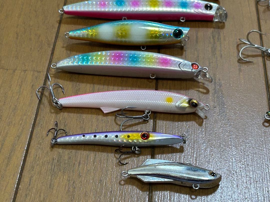 6*6様 シーバスルアー20個セット　まとめ売り　ブルーブルー　ダイワ　アイマ他