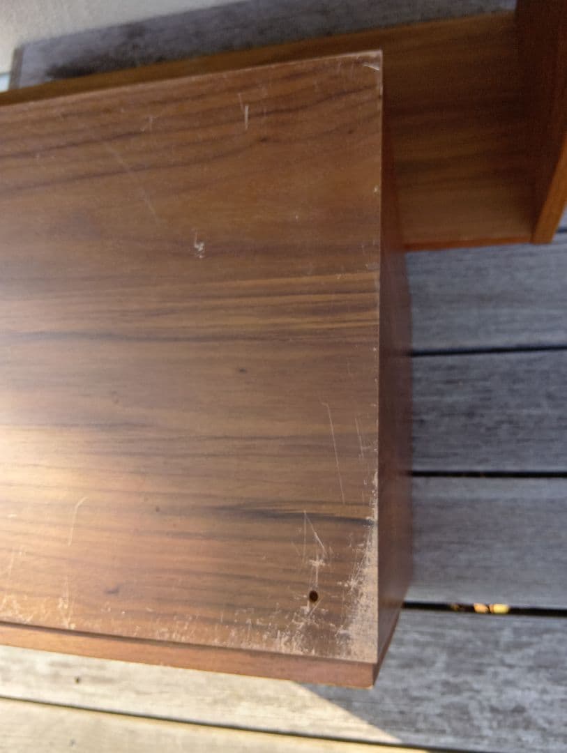 スタッキングシェルフ　木製ラック 無印 ウォールナット