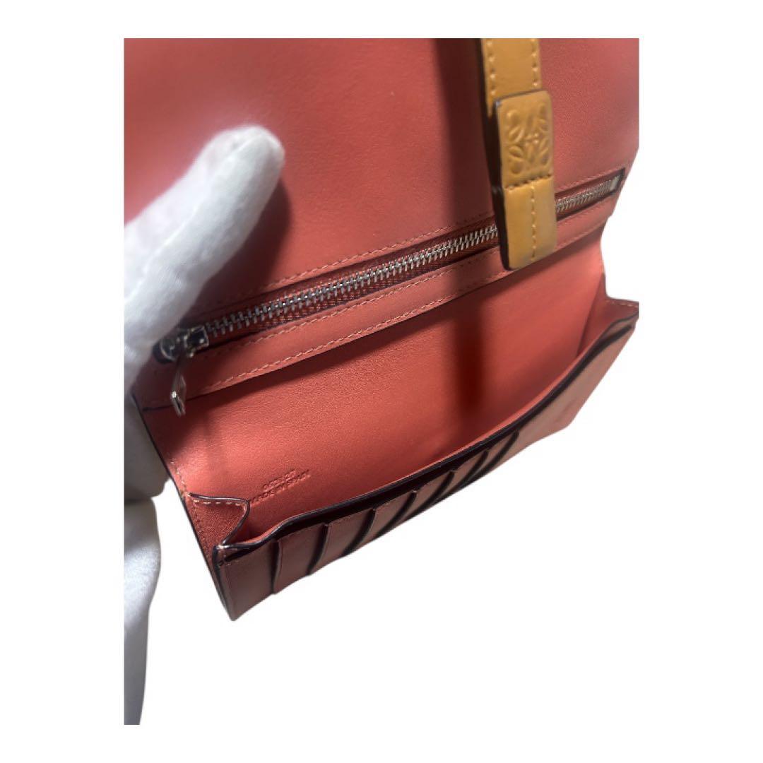 【美品】 LOEWE 長財布 バーティカルウォレットラージ　ベージュ