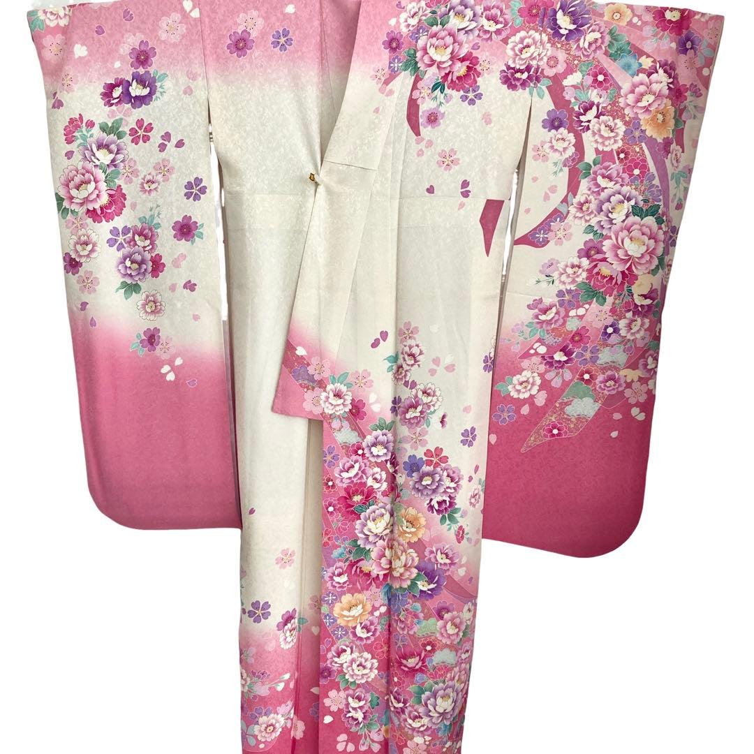 ★ Rily♥さま専用です★華やか 白ピンク 振袖5点セット‼️TM NO116