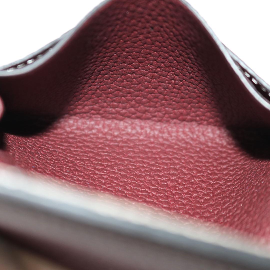 【未使用級】ボナベンチュラ スリープ付き ビジネスカードケース シュリンクレザー