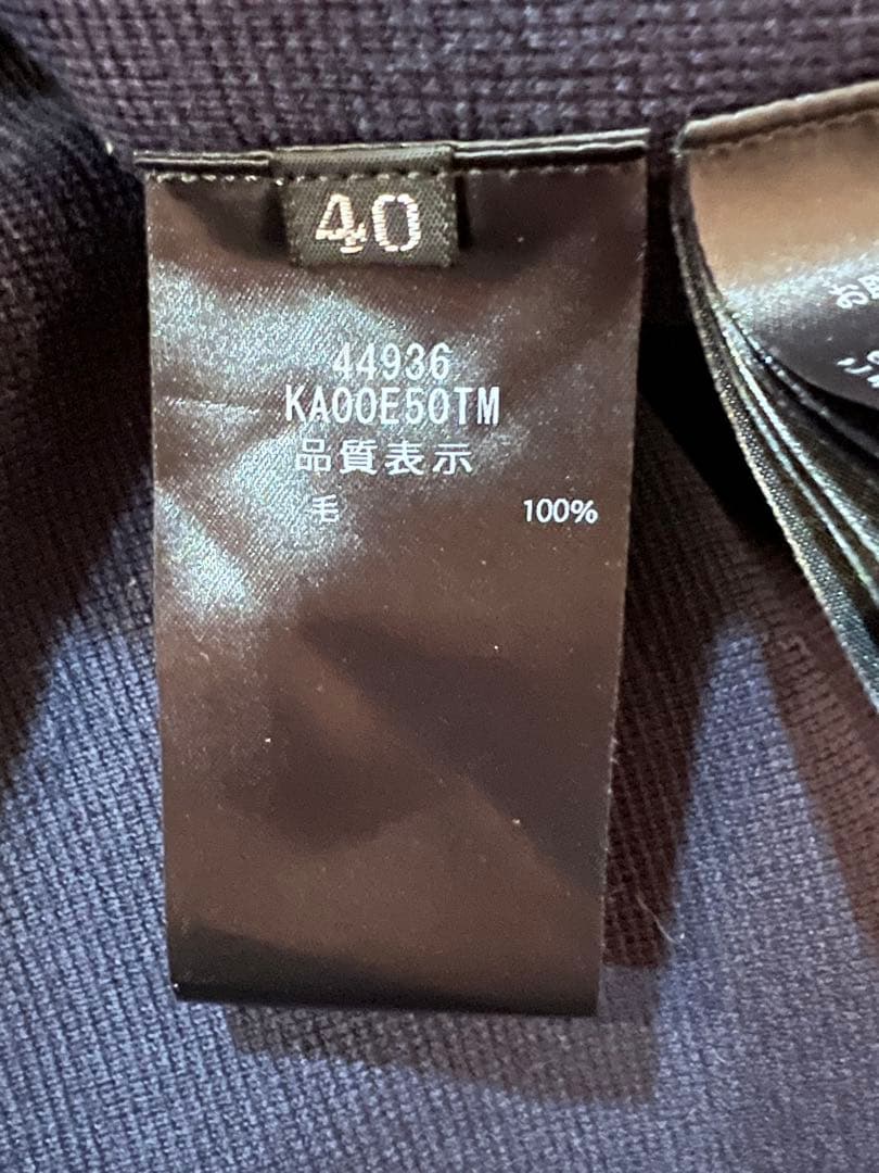 FOXEY ニットdress eternity 長袖 ひざ丈ワンピース　40