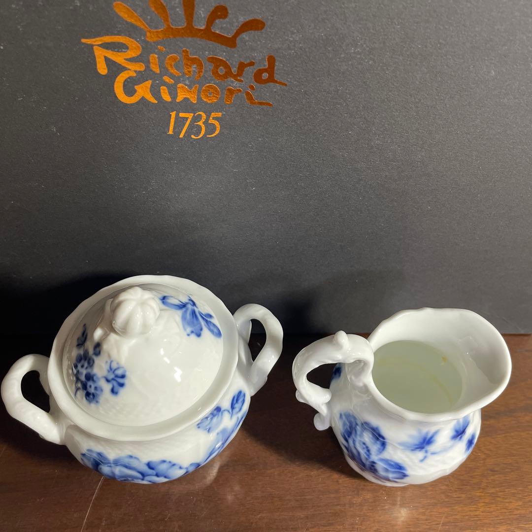 お値下げ中！リチャードジノリ　ベッキオ　ローズブルー　6点セット