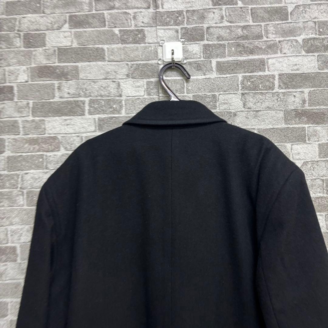 希少　COMME des GARCONS ブラック ウールピーコート　美品