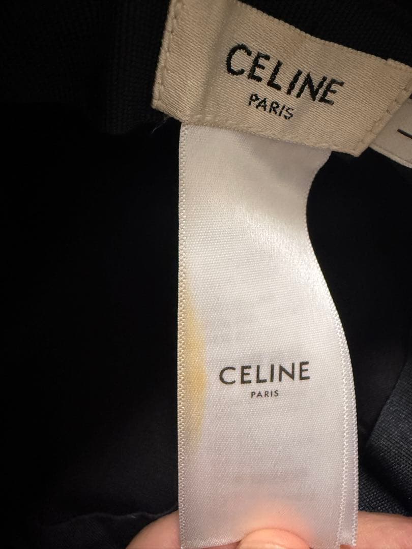 セリーヌ CELINE Bucket Hat ウルトラブラック Lサイズ