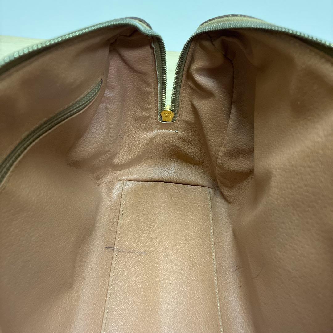 CELINE セリーヌ　マカダム柄　ハンドバッグ　ミニボストン