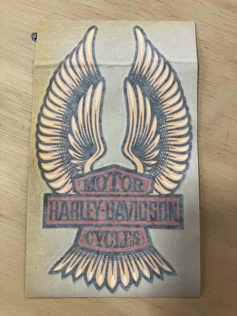 NOS 70年代 Winged Bar & Shieldデカール ビンテージ