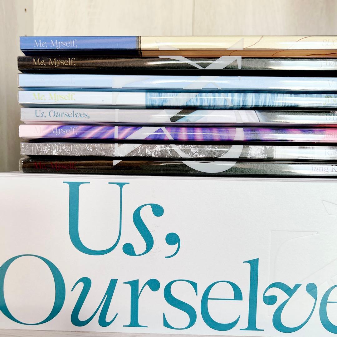 BTS 写真集 Me,Myself トレカ15枚付き 8冊コンプ★匿名配送