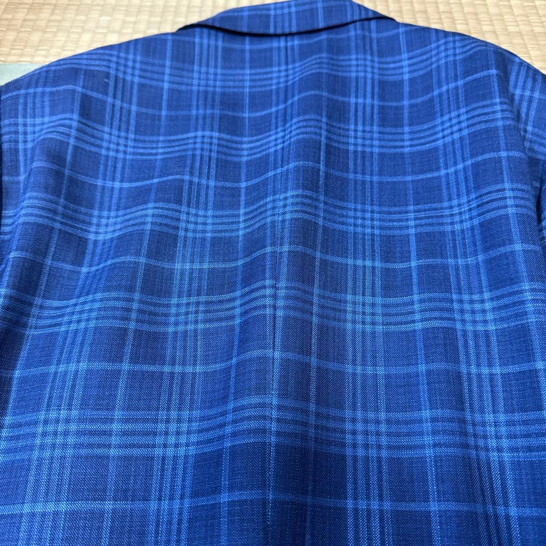 Ermenegildo Zegna ゼニア スーツ ネイビー系チェック柄