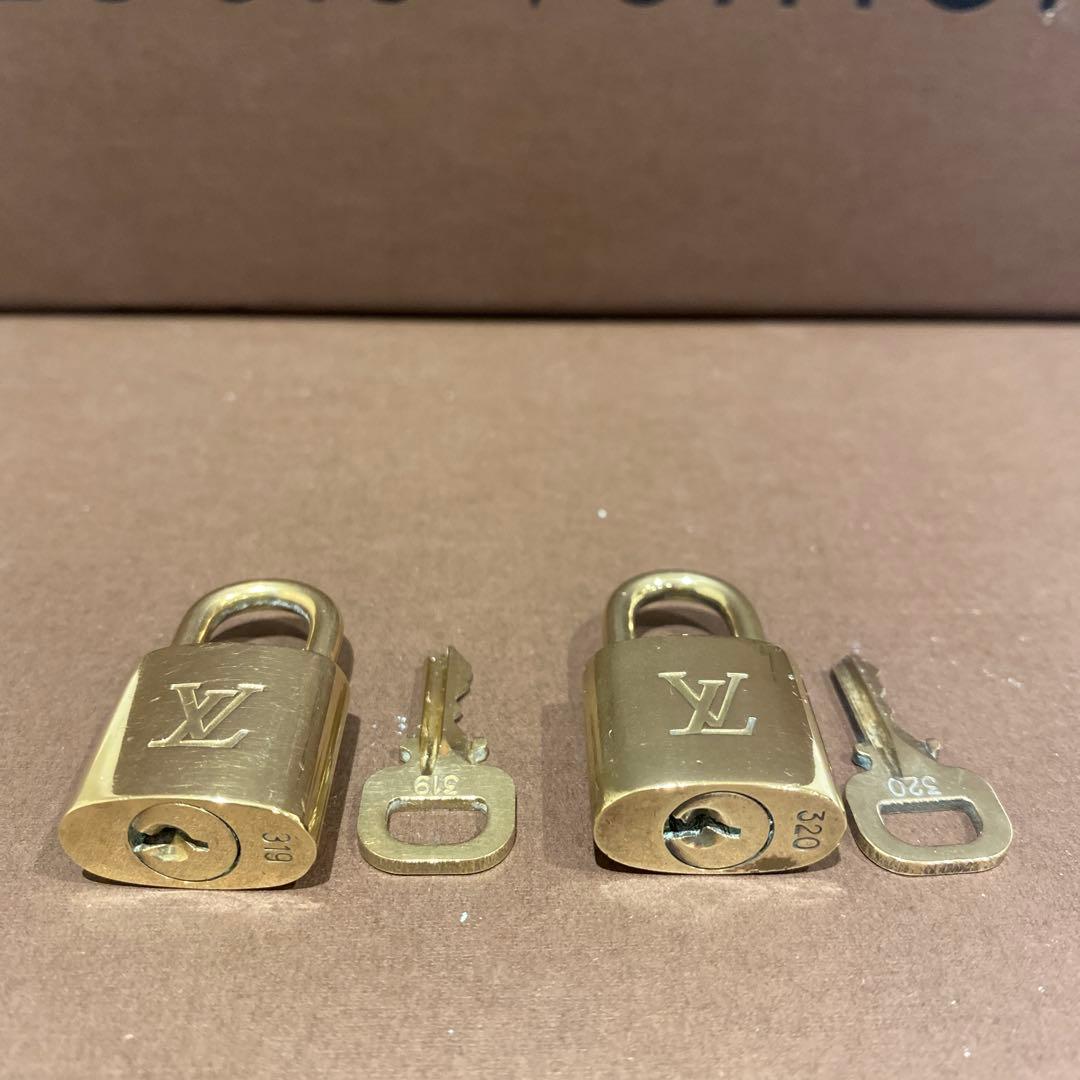 L00123 ルイヴィトン　パドロック　10セット　カデナ　南京錠　鍵