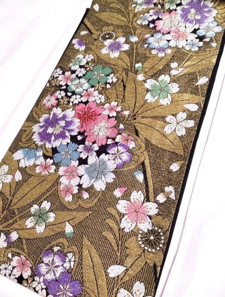 ミ*ク様 振袖 フルセット 小物セット 赤 × 黒 × 金 花柄 成人式 卒業式