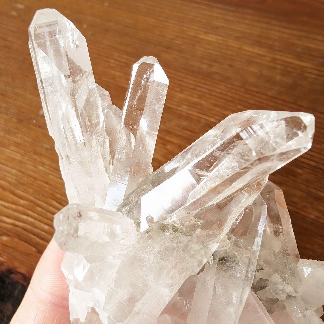 マニハール産　水晶　クラスター　E