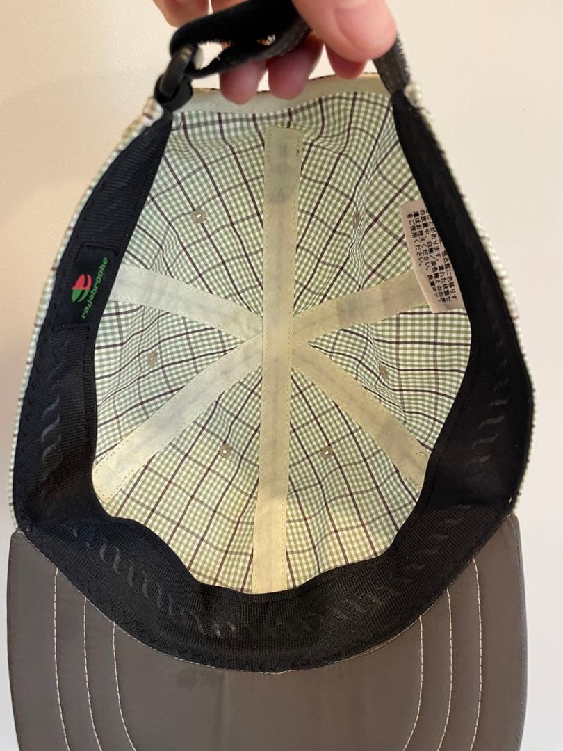 rajabrooke 3PANEL EG KAPチェックキャップ　CAP