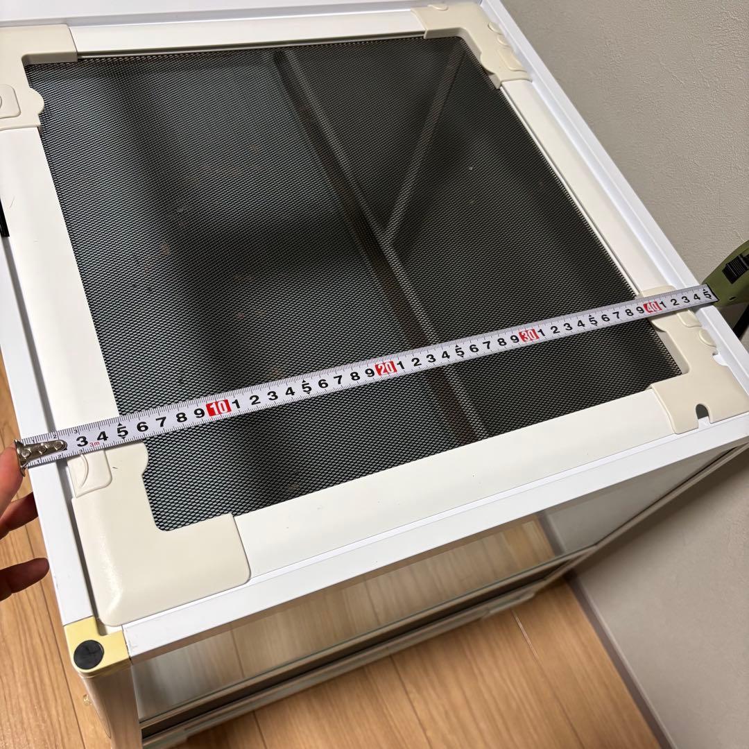 爬虫類ケージ　三晃商会　パンテオン　ホワイト　WH9045 小動物ガラスケージ