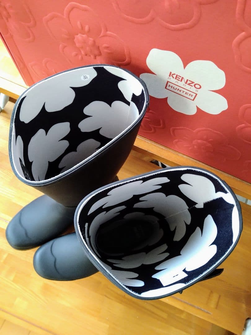 新品未使用 正規代理店品【KENZO×HUNTER】オリジナルウェリントンブーツ