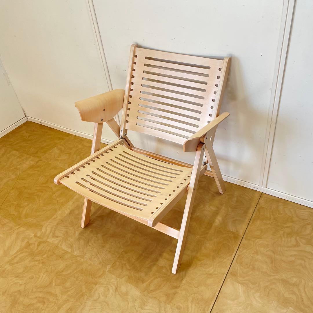 レックス REX フォールディングチェア 折りたたみ椅子 木製イス 北欧スタイル