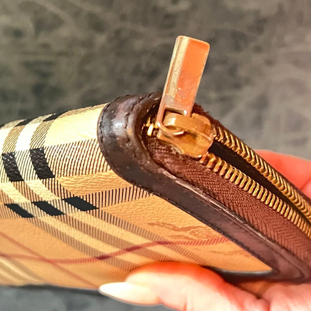BURBERRY バーバリー　長財布　ノバチェック　シャドーホース