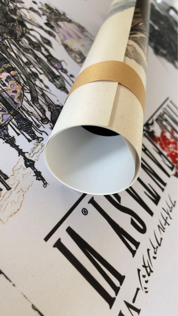 【新品未使用・限定版・極美品】ブレイブリーデフォルト B2の特大 AR ポスター