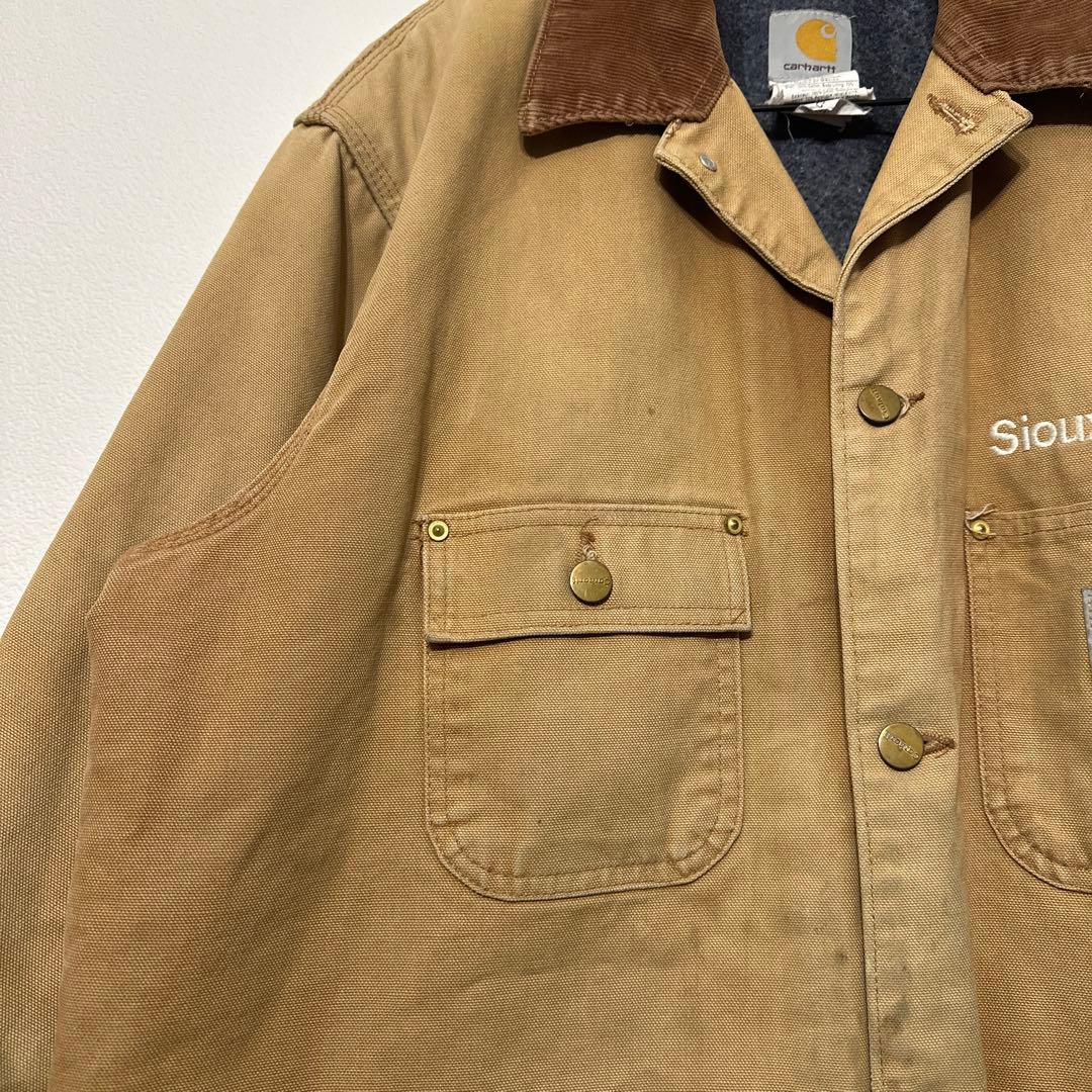 き*き様 Carhartt C01 BRN ミシガン チョアコート ダック ジャ