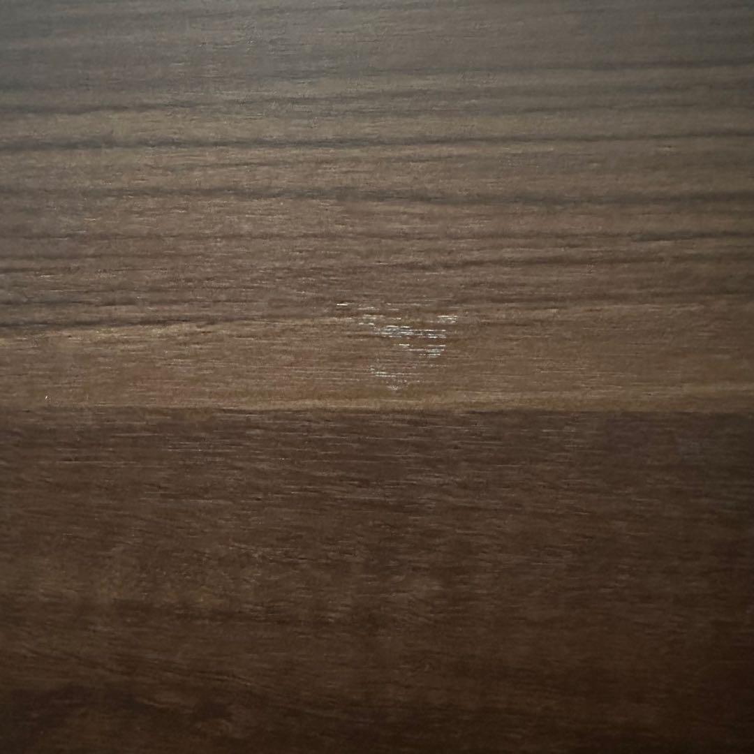 デスク 机 学習机 化粧台 ウォールナット色 IDC大塚家具