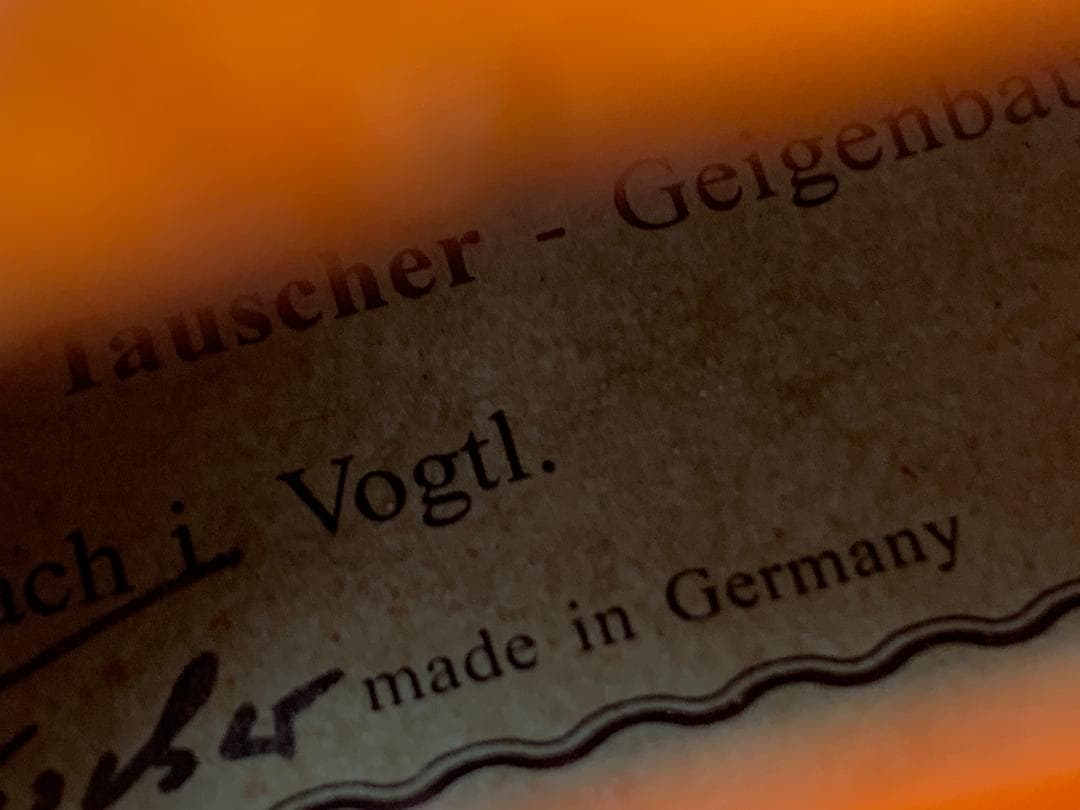 ドイツ製 バイオリン Eduard Tauscherha ４／４サイズ