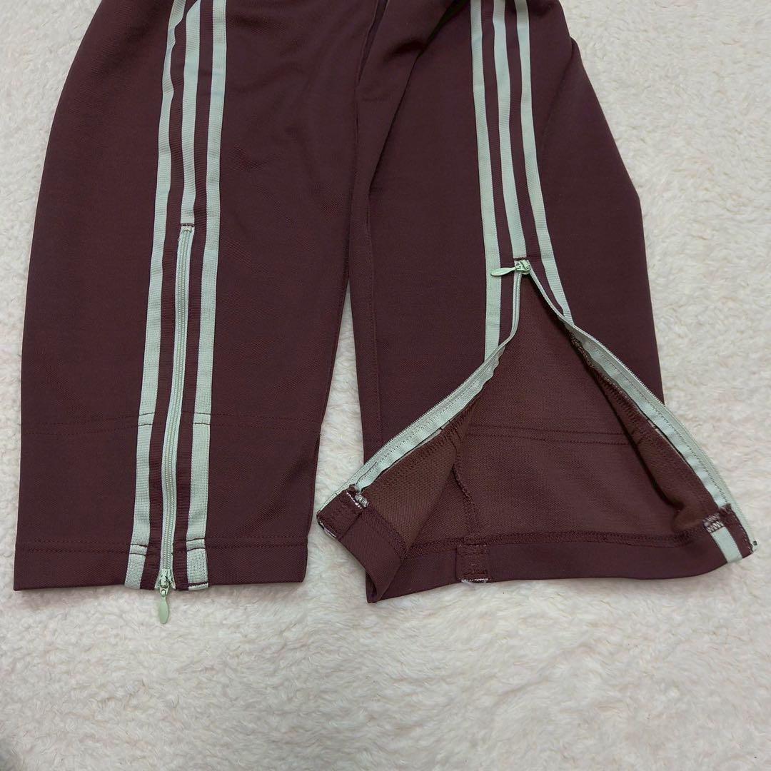 ✨希少✨adidas ワールドマーク　トラックジャケット　セットアップ　マールン