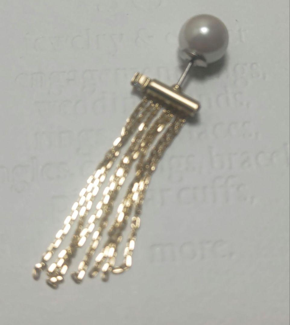 【お値下げ】MAYU ピアス(片耳) fringe pierce