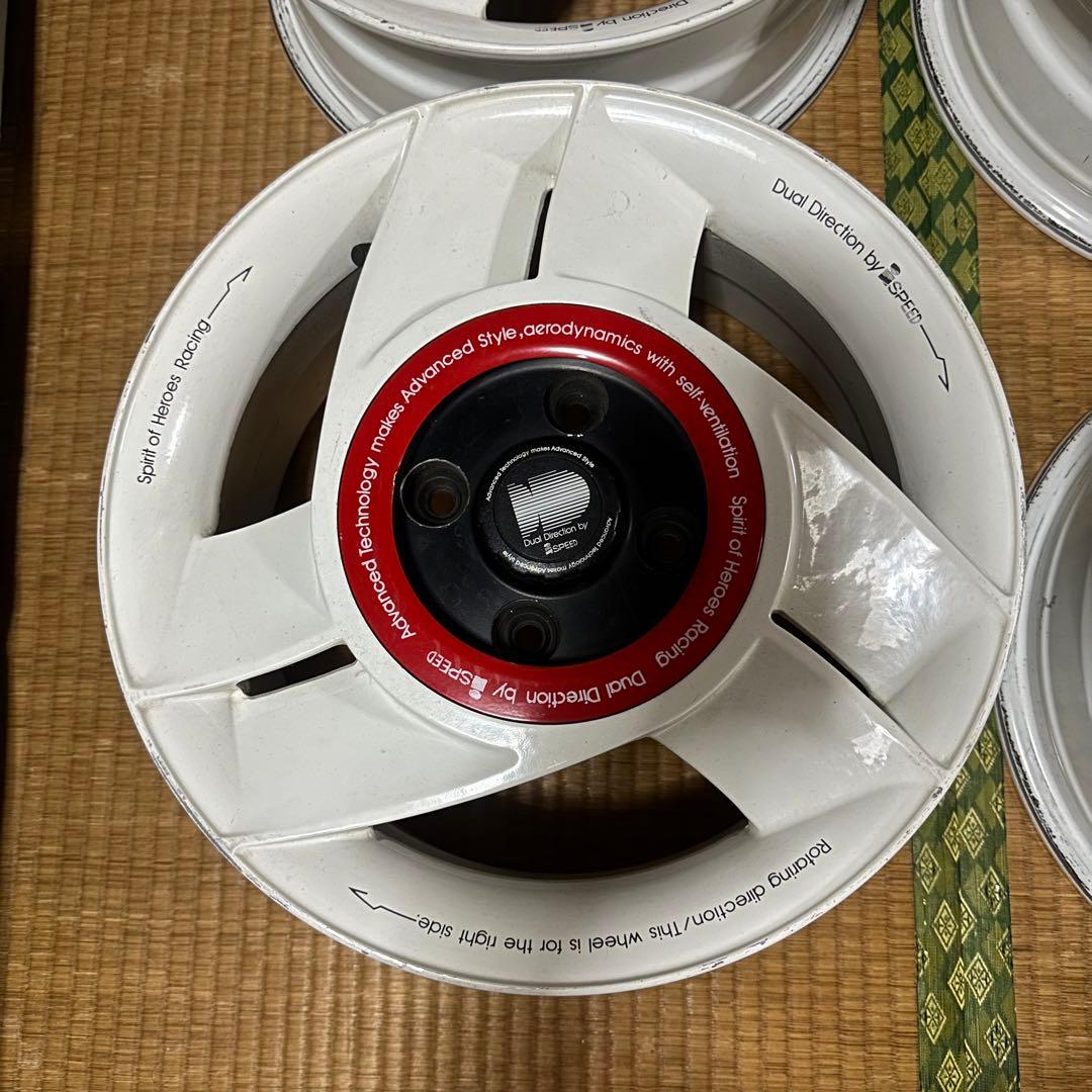 チ*プ様 ヒーローズレーシングアイスピード 15インチ 8J+38 PCD114