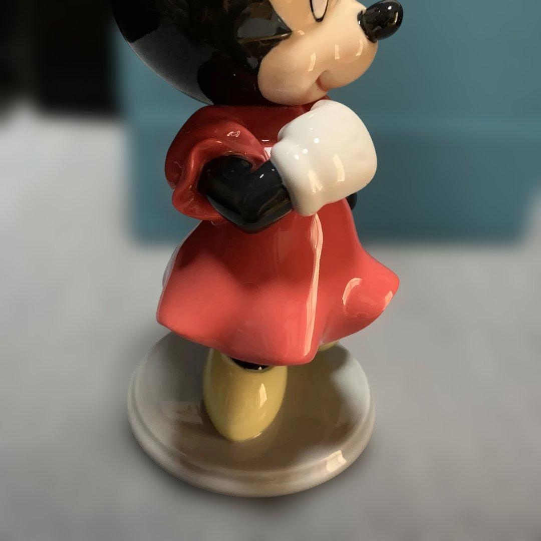 希少リヤドロ９０周年記念ディズニーミニマウスフィギュリン
