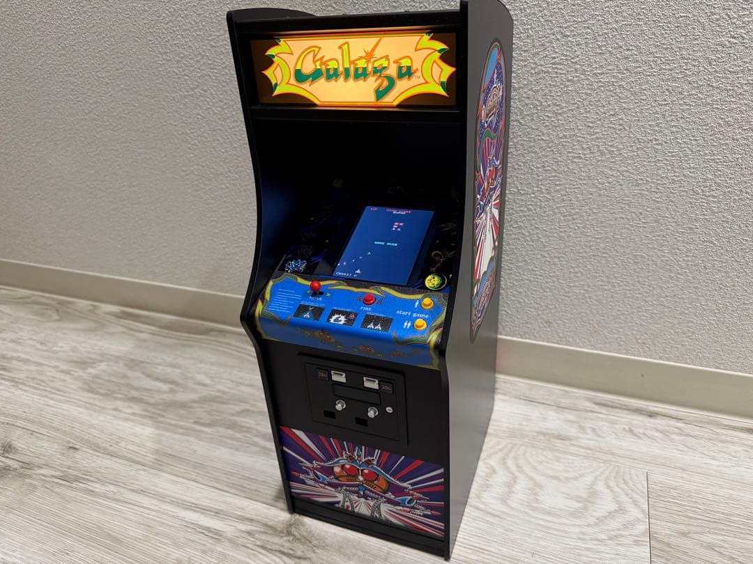 中古Numskull1/4スケールGalaga ミニアーケードゲーム機