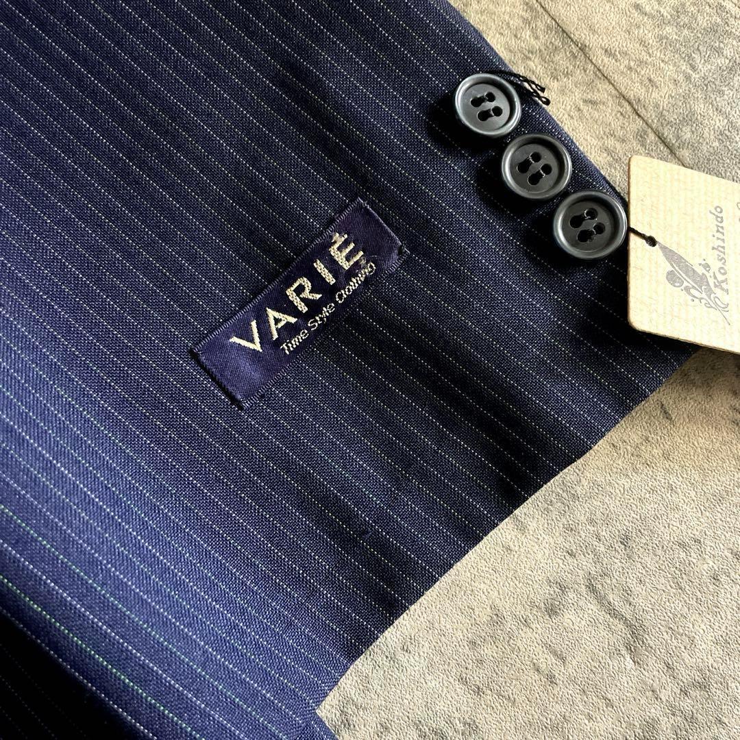 未使用 オッドベスト GUCCI グッチ ネクタイ ストライプ 濃紺スーツ L