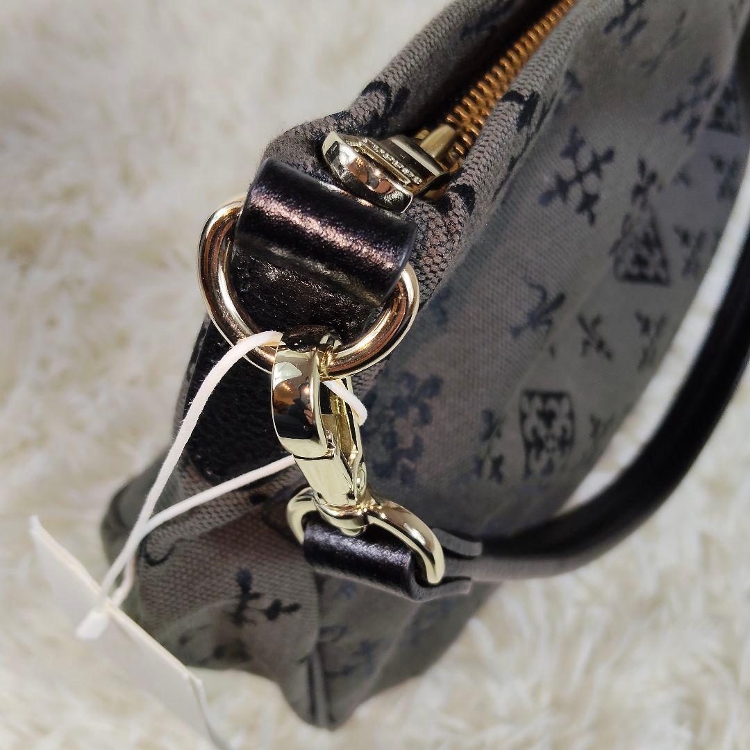 新品未使用　russet　ラシット コットンジャガード2way　ショルダーバッグ