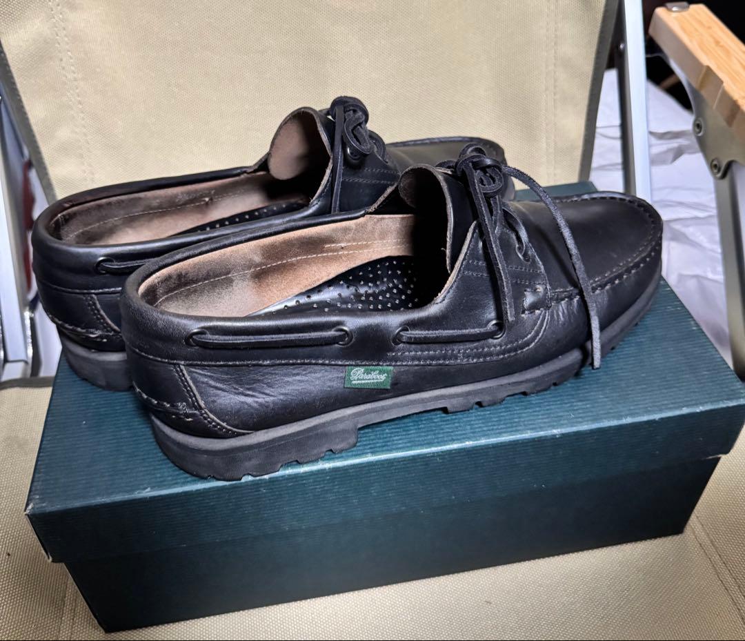 Paraboot BLUEBLUE コラボ MALO デッキシューズ