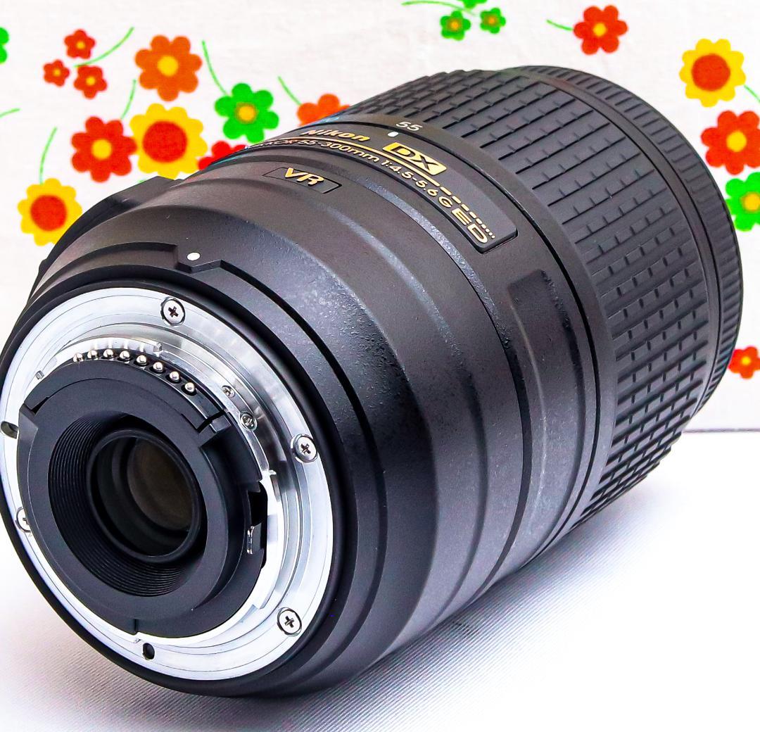 ニコン Nikon AF-S 55-300mm ☆美品☆ 超望遠！☆手振れ補正付