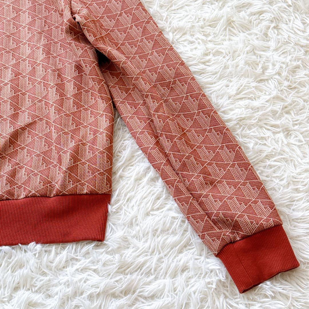 LACOSTE モノグラムジャカード トラックジャケット ジャージ Sサイズ