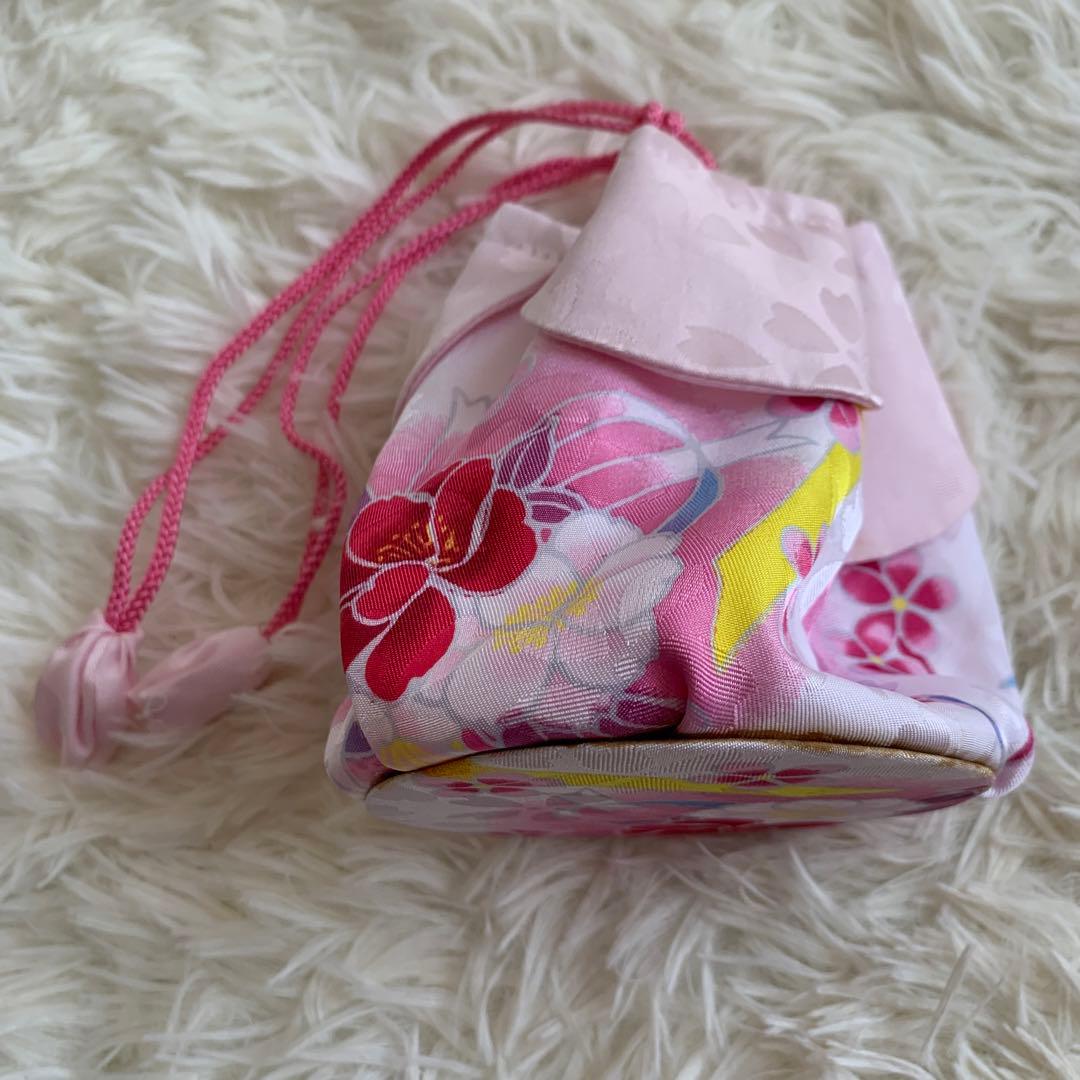 美品　七五三　三歳　被布セット✰ リョウコキクチ　ピンク　リアルファー襟