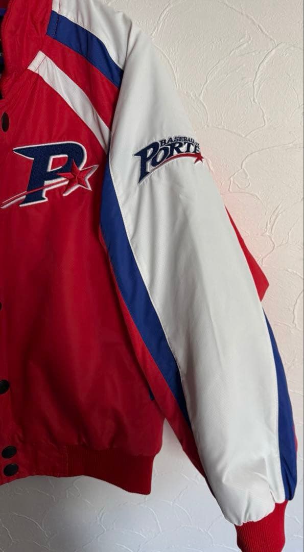 Mizuno ポルテ野球ジャケット JMサイズ 赤