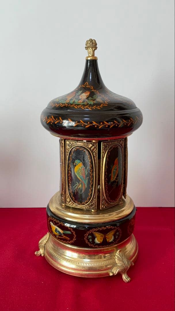 REUGE リュージュ オルゴール シガレット 葉巻入れ アンティーク