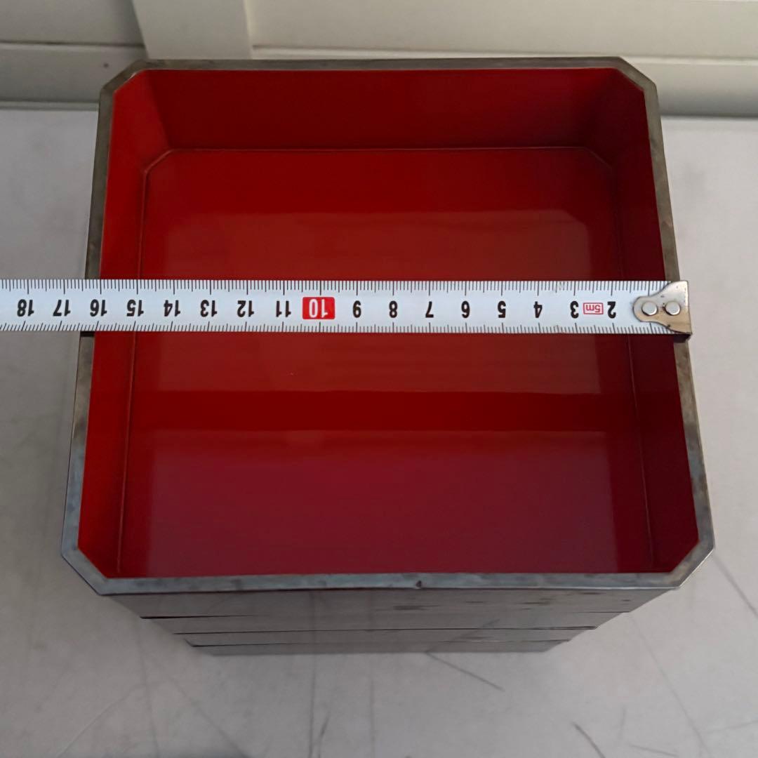 純銀■漆器　蒔絵　作家物　最上級　お正月　おとそ　重箱