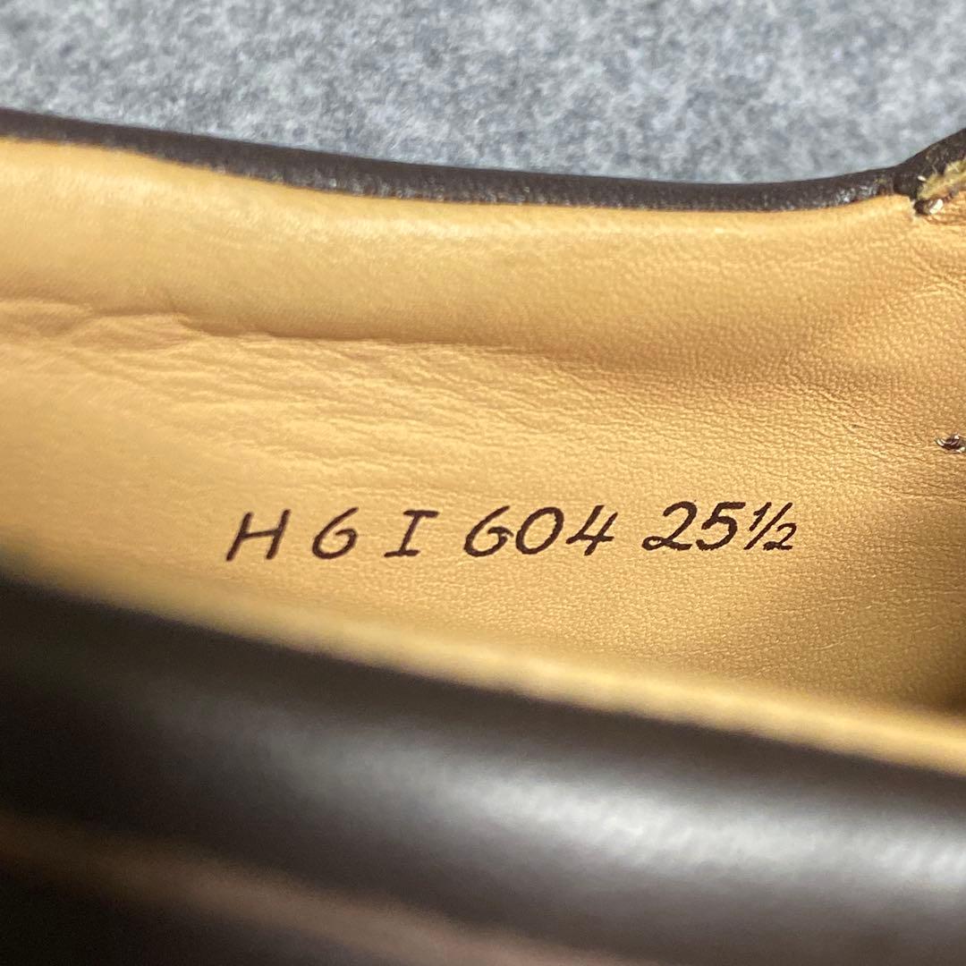 REAGAL リーガル ウォーカー　25.5 革靴 604 ブラウン レザー 茶