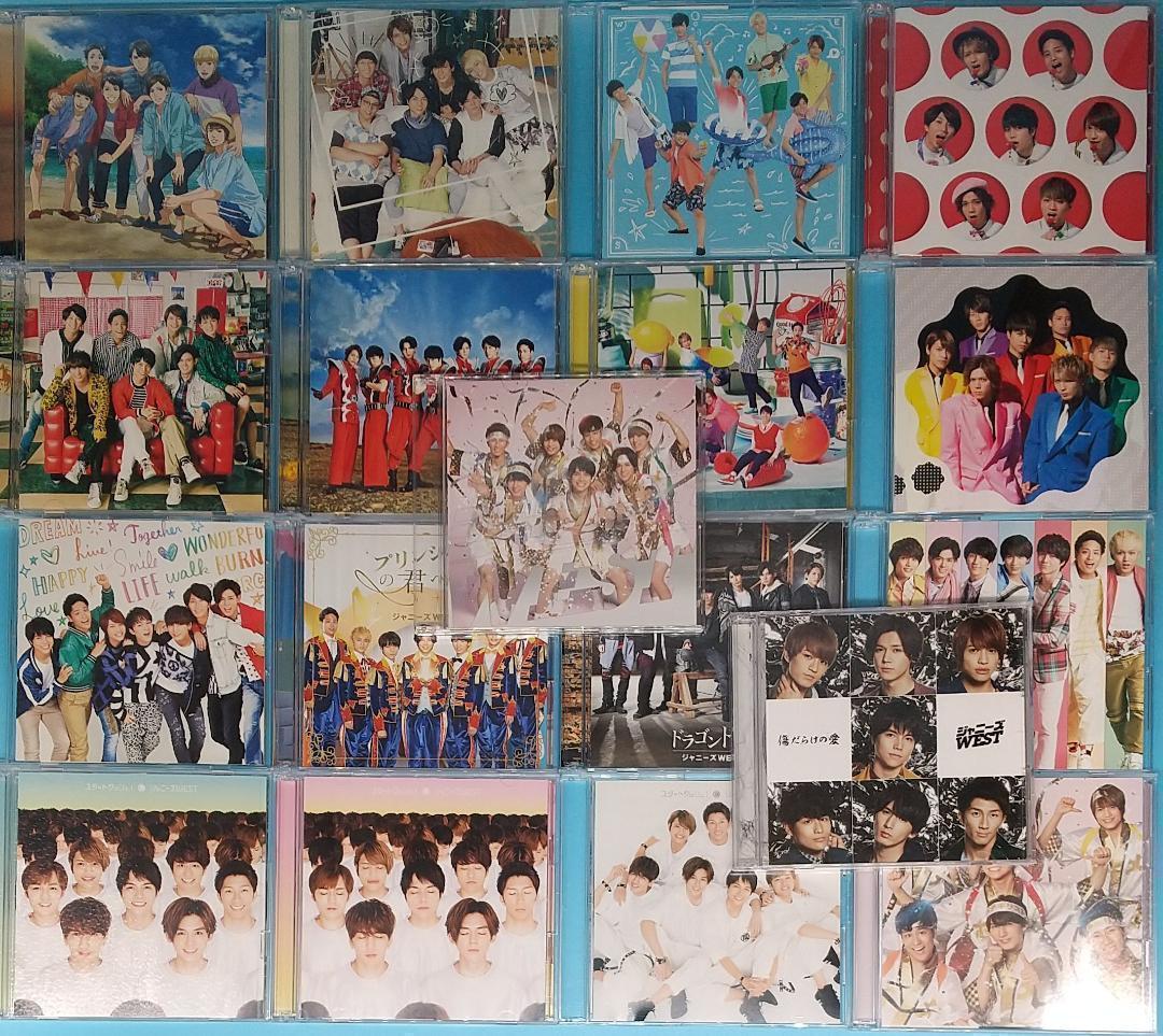 WEST. ジャニーズWEST　全シングル　CD 72枚 コンプ まとめ売り