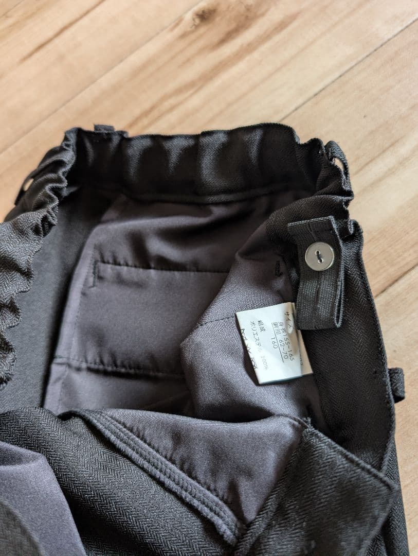 男の子スーツ 卒業式 160 セット（シャツ・ ネクタイ・シューズ付）