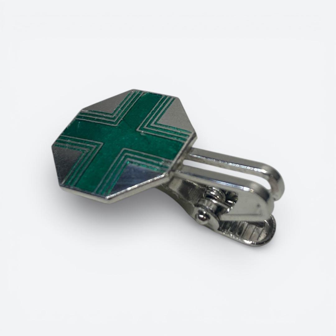 日本航空【JAL】純銀製「安全運航に祈りをこめて」ネクタイピン［希少］