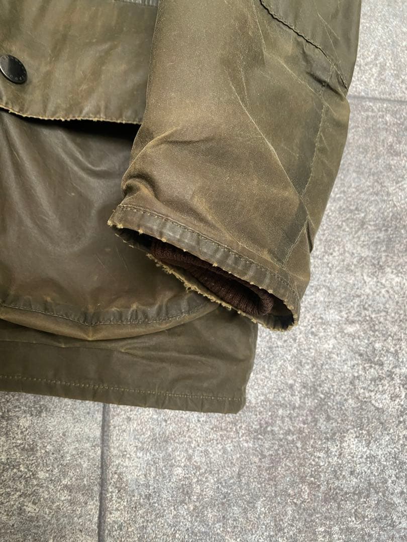 BARBOUR × MARGARET HOWELLオリーブA7モッズコート