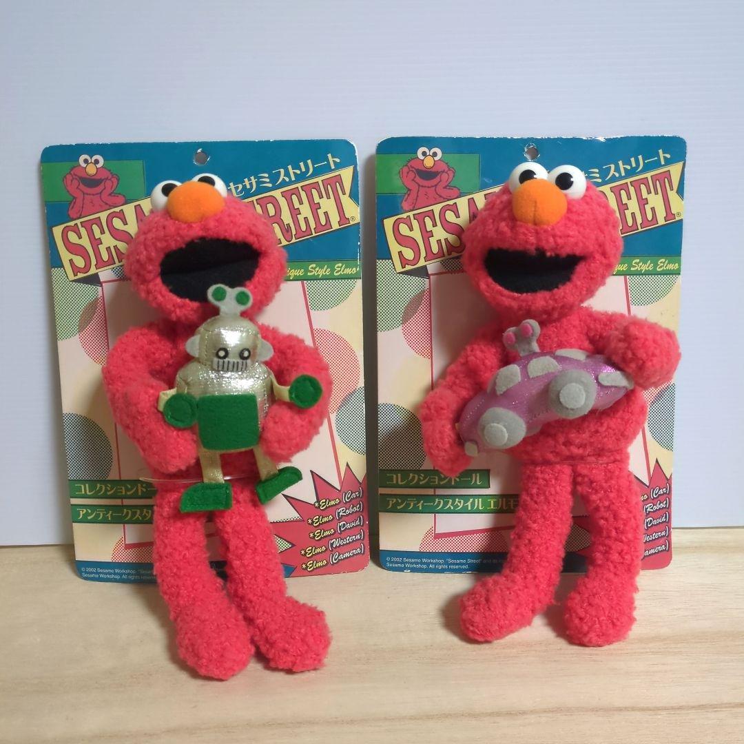 セサミストリート　コレクションドール　4体セット　エルモ　グローバー