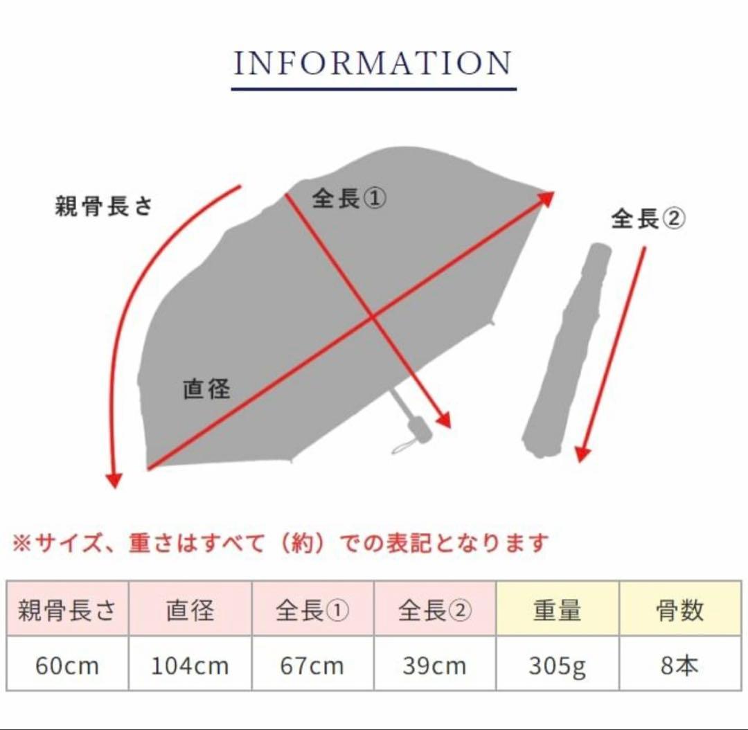 ✨未使用✨ 男女兼用 芦屋ロサブラン 『完全遮光』日傘